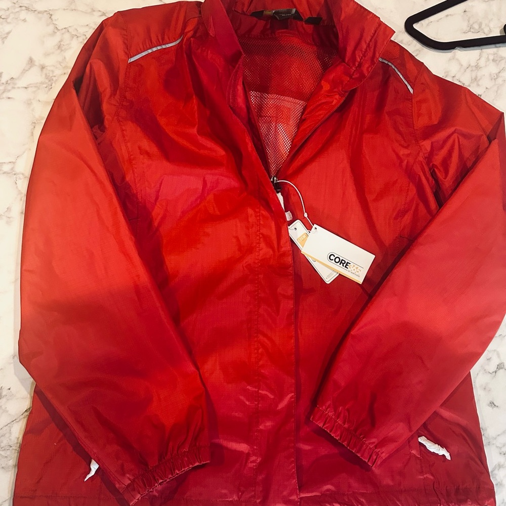 CORE Red Rain jacket
